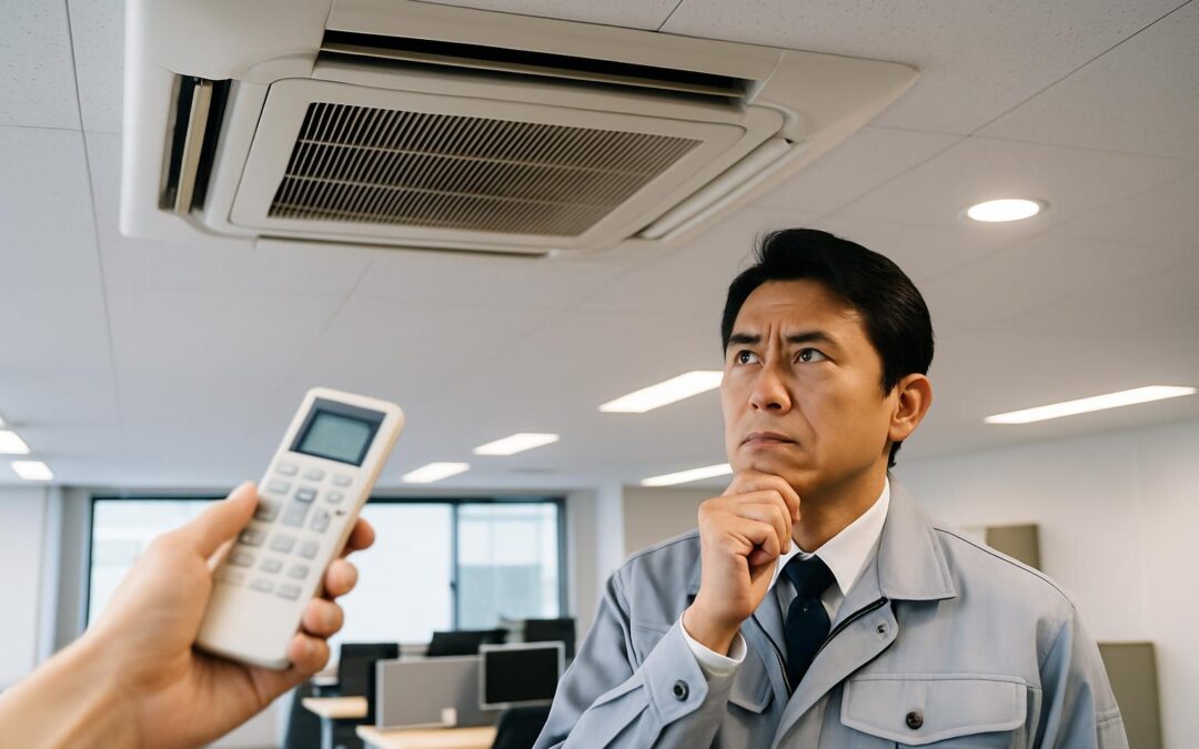 業務用エアコンが浜松で効かない！自分でできるチェックリストと修理依頼のポイント