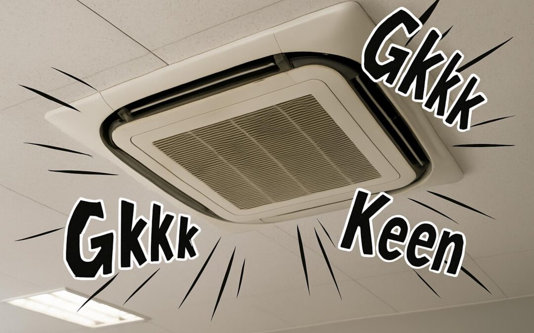 【浜松】業務用エアコンの異音はプロに任せて安心！よくある原因と修理費用ガイド