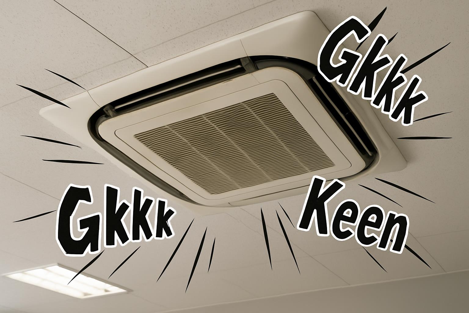 浜松 業務用エアコン 異音